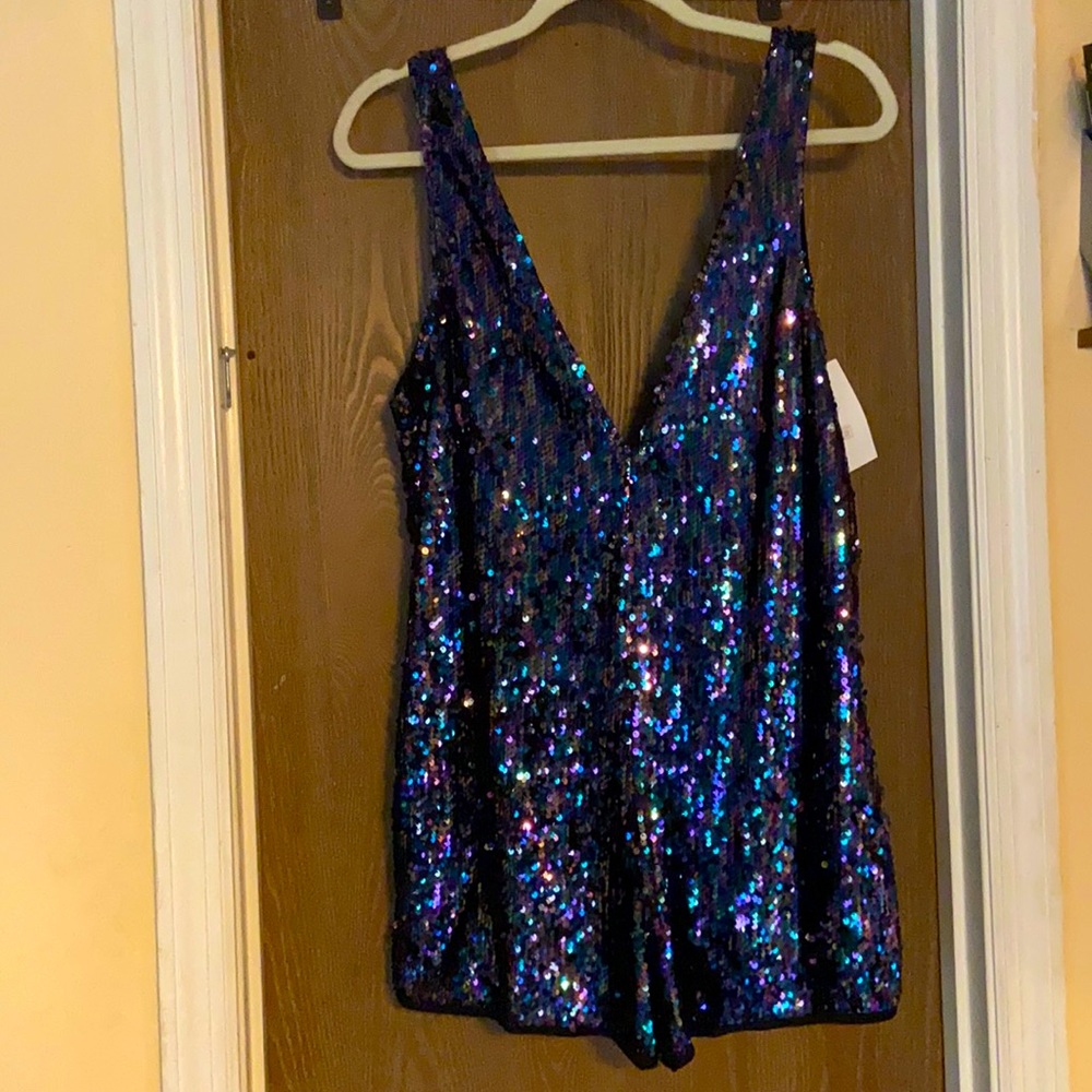 Sequin Romper